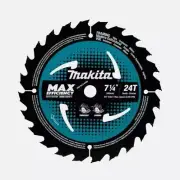 Makita B-61656 7‑1/4 inch 24T Carbide Tipped Max Efficiency Circular Saw Blade