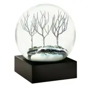 Winter Woods Snow Globe by CoolSnowGlobes - Winter Season Home Décor