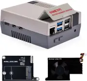 Geeekpi Game5Pi Case with N08 Pcie to M.2 Nvme SSD Pcie Peripheral Board, and Ar