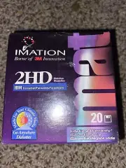 Imation MF2HD 3.5 High Density Floppy 1.44 Diskettes Pack of 20 Disks C46