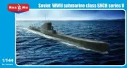 1/144 Soviet submarine class SHCH (Szczuka) MikroMir 144-005 Plastic Model Kit