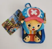 Shonen Jump One Piece Plush Backpack Clip Pouch Bag ( New )