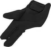 CANIGHT Hairdressing Gloves Heat Resistant Palms Dye Heat Protector for Curling Iron 3-finger Gloves for Flat Iron