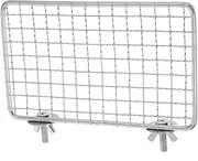 GANAZONO Bird Stand Holder Spacious Stainless Steel Mesh Perch Playground for Parrots Interactive Bird Accessories for Cage Comfortable Training Platform for Parakeets and Cockatiels