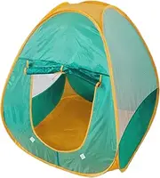Kids Tent, Kids Play Tent, Pop Up Playhouse Tent, Foldable Sensory Corner, Breathable Mesh With Fly-Protection, Large Space Play Tent For Boys And Girl Backyard Beach Playroom Bedroom Garden Classroom