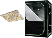 Grow Tent Light Kit 150x150x200CM 4500W LED Full Spectrum Indoor Gardening Setup