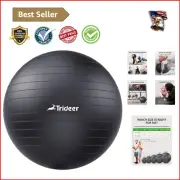 Yoga Ball - Non-Slip Exercise Ball for Stability & Fitness, 5 Sizes Available