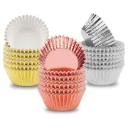 Foil Cupcake Liners Muffin Cases Baking Cups Gold Silver Rose Gold Pack of2809