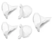 Mini Funnel Small Funnel 5-Pack for Lab Bottles, Sand Art, Perfumes, Spices, Pow