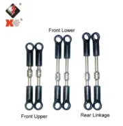 US Seller! 6 Pcs Set Steering Rod Linkage WLTOYS 144001 124019 RC Car 124018 tie