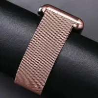 在飛比找樂天市場購物網優惠-Apple watch米蘭尼斯不銹鋼錶帶iwatch 1/2