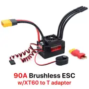 Rocket V2 90A ESC Brushless Sensored w/ 7.4V 6A BEC for 3650 Motor 1:10 RC Car