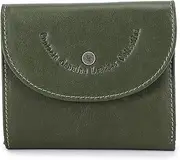 [ALDNHD] Women's Trifold Wallet Fashion Genuine Leather RFID Blocking Multifunction Women's Wallet,B