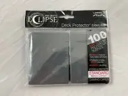 100 ULTRA ECLIPSE PRO MATTE GREY DECK PROTECTORS Standard Card Sleeves QN SEALED