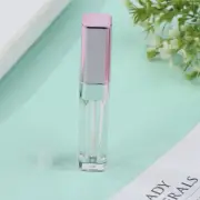 6ml Empty Transparent Plastic Lip Gloss Tubes With Cap Cosmetic ContainDD