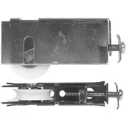 Rolltrak Adjustable Steel Carriage And Acetal Roller