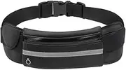 ALLTOP TURF Running Belt Waist Pack - Water Resistant Runners Belt Fanny Pack for Hiking Fitness – Adjustable Running Pouch for All Kinds of Phones iPhone Android Windows