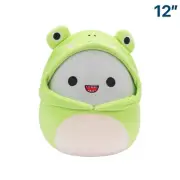 Gordon the Shark in Frog Costume ~ 12" 2024 Easter Squishmallow Plush