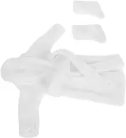 Yardwe 1 Set Miniature Doll Bathrobe and Socks Set Doll Clothing Miniature Bathrobe Accessory for Enhancing
