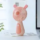 1 Set Usb Mini Fan 2 Gear Speeds Temperature Reduction Rechargeable Usb Mini Fan
