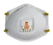 3M 8511 Particulate Disposable Respirator, N95, Pack of 80, Cool Comfort and