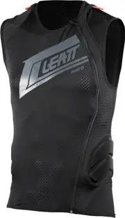 Leatt 3DF Back Protector Vest, black, Size S M for Men