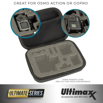 Portable Waterproof Hard Storage Carry Case for DJI Osmo Action and GoPro Hero