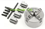 1Set 4" K12-100 Lathe Chuck 100mm 4 Jaw CNC Self-centering Chuck Hardened Tool