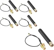 DollaTek Antenna, U.FL IPEX to SMA Connector, 868-915MHz, for Lora Board Lora32u4 II WiFi Lora32, 5Pcs
