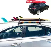 Universal Kayak Surf Rack for Cars | Paddle Board Soft Rack for Surf Kayak and P