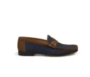 Mezlan Jason Mens Jeans/Cognac Slip On Loafers #7165