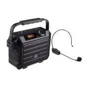 Voice Amplifier for Teachers - Wireless Microphone Headset & Speaker 30W