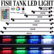 Fish Tank Light LED Aquarium Light Waterproof Full Spectrum RGB Aquarium Light