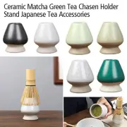 2x Matcha Whisk Stand Ceramic Holder for Bamboo Matcha Chasen Tea Ceremony Tool