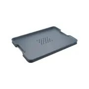 Joseph Joseph Cut & Carve Plus Multifunction Chopping Board 41x29cm Blue