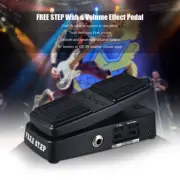 MOOER FREE STEP Wah Volume Guitar Effect Pedal Vintage Analogue Wah Flexible Vol