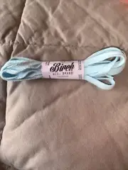 the birch light blue shoelaces