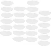 Baluue Haircut Eye Guards 25pcs Barber Face Protectors Stickers for Hair Salons Facial Shield