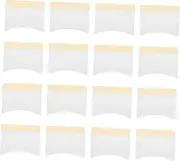 HAPINARY 40pcs Disposable Eyelash Extension Pads Travel Friendly Cotton Stickers for Quick Removal of Lash Extensions Eye Patches Gentle Isolation for Safe Beauty Routine