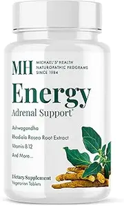 Michael's Naturopathic Programs Adrenal Xtra Energy Support - 90 Vegan Tablets - Stamina Support Supplement, Combats Fatigue, Aids Energy Production - Kosher - 30 Servings