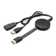4K Wireless Display Adapter Airplay Miracast Dongle for TV, WiFi Display Dongle Wireless HDMI Dongle TV Receiver Screen Mirroring Adapter for iOS Android