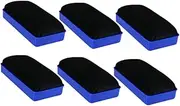 COHEALI 6pcs Whiteboard Erasers Ergonomic Chalkboard Cleaners for Office School Use Lightweight and Easy to Clean for Whiteboards and Blackboard Surfaces