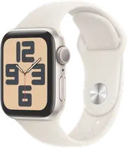 Apple Watch SE GPS 40mm Starlight Aluminium - Starlight Sport Band - S/M