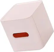 HOOTNEE Box Square Tissue Box Holder for Napkin Storage Elegant and Modern Dispenser for Home Office Bathroom and Car and Reusable Tissue Organizer