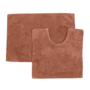 Denby Rust Contour & Bath Mat 2-piece Pack [ESSADENBY18DIS]
