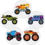 10 Pieces Potty Training Seat Truck Potty Training Stickers for Boys Toilet T...