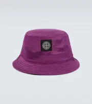 [Stone Island] Stone Island Logo bucket hat L pink