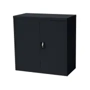 QLD NEW Stratco Utility 2 Door Half Height Cabinet Black