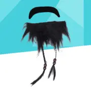 Self Adhesive Party Mustaches False Beards Pirate Fake Beard