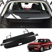 Marretoo for Volvo XC60 Cargo Cover 2018 2019 2020 2021 2022 2023 2024 2025 for Volvo XC60 Accessories Black Retractable Trunk Cover Security Shield Shade